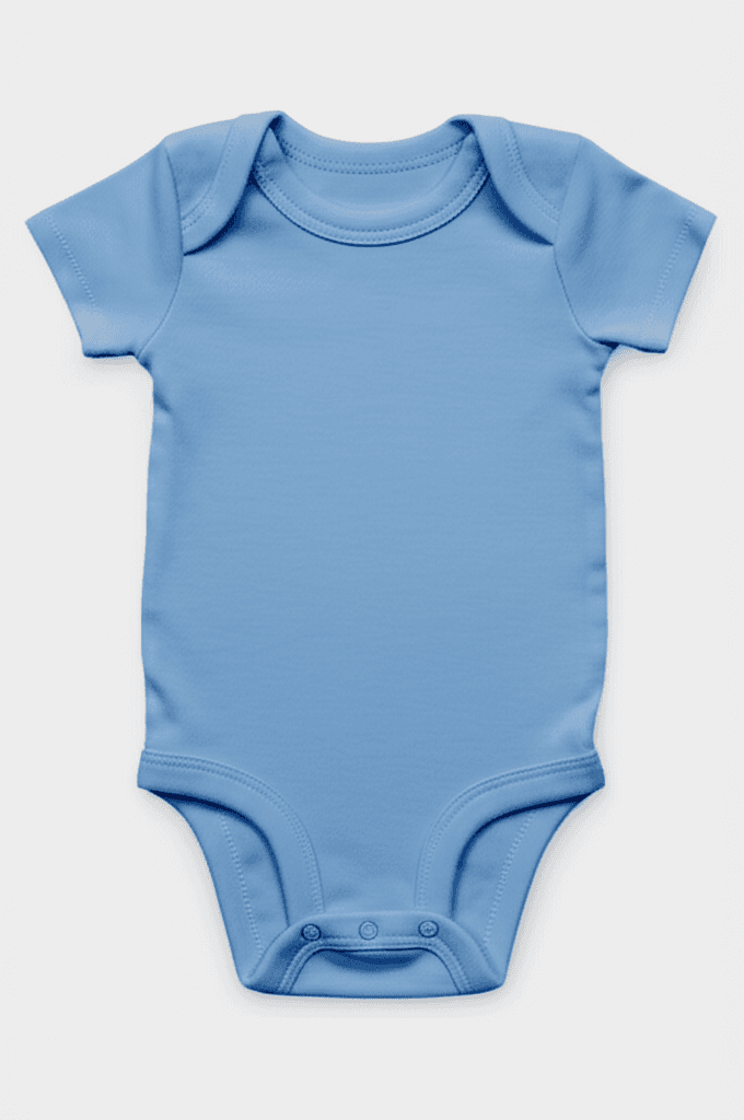 Organic Cotton Baby Onesie - Image 1